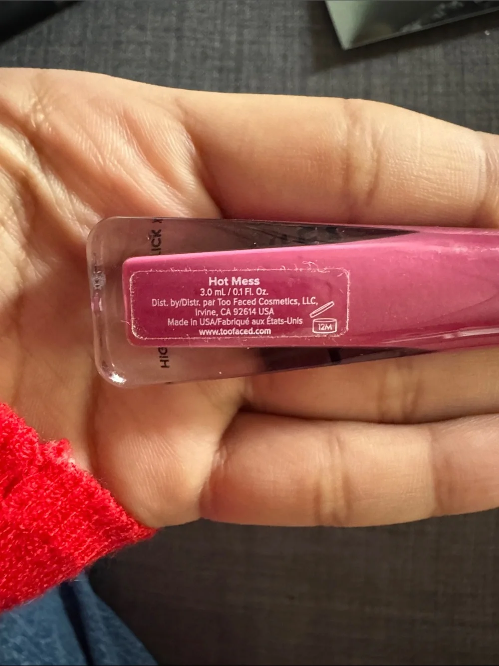 Too Faced Melted Latex Liquid Lipstick - shade Hot mess